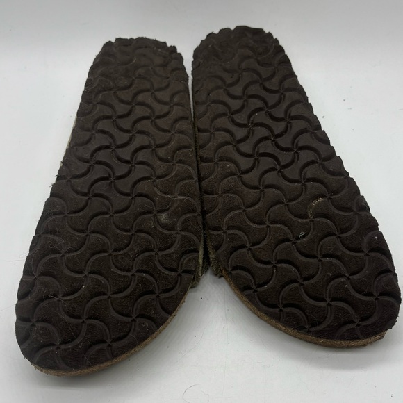 Birkenstock Arizona Two Strap Sandal Beige Suede Unisex Women’s 7 Mens 5 EU38 - Picture 9 of 9